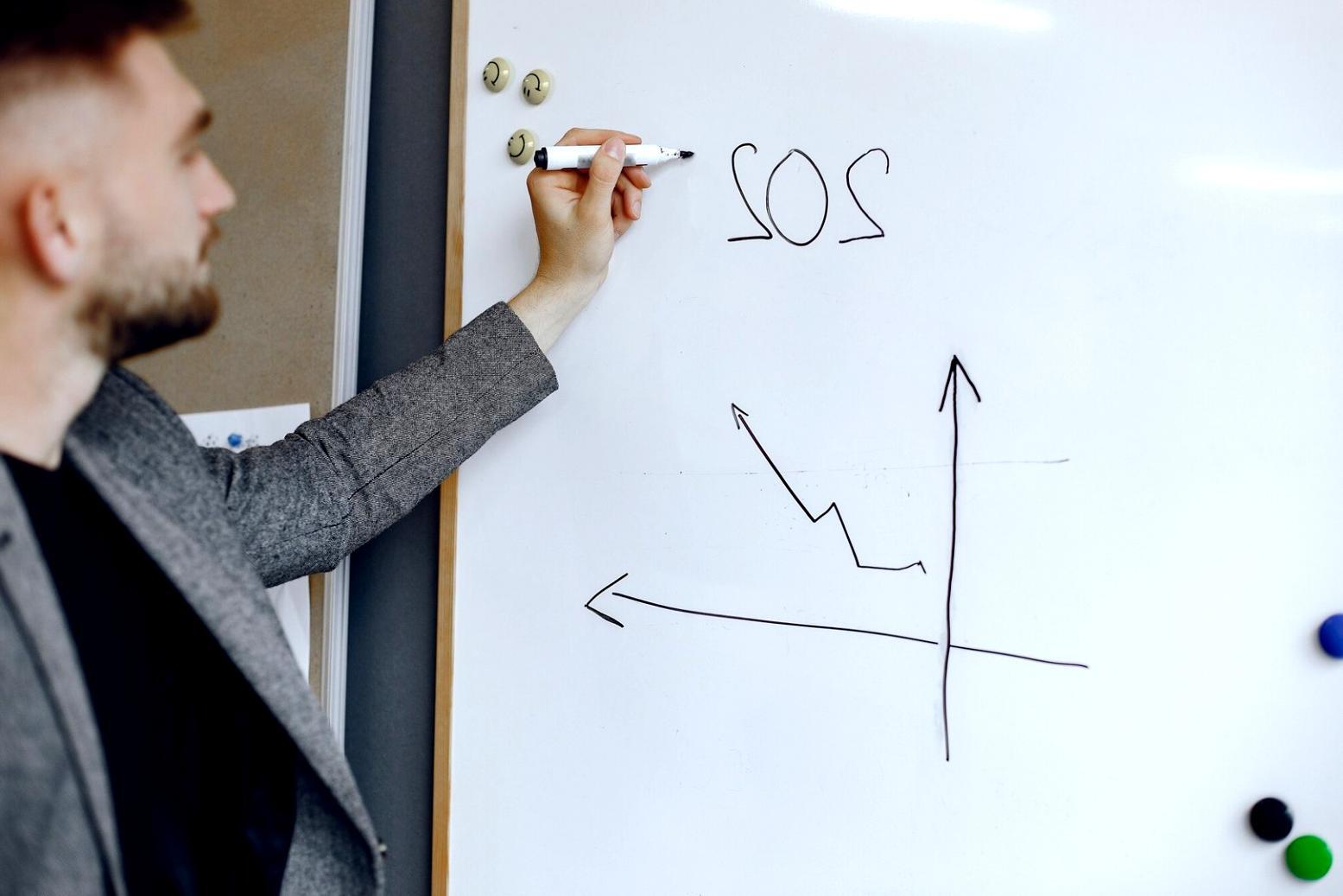 Profesional revisando análisis financiero en pantalla